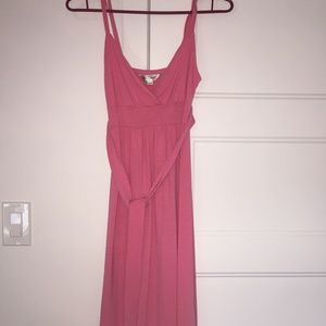 Pink summer dress